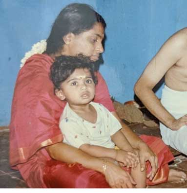 Murugan Ashwin's mother