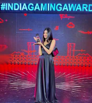 Payal Gaming won a award