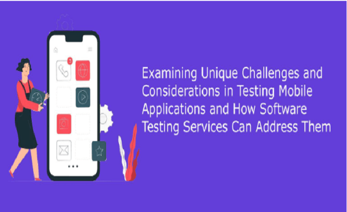 You are currently viewing Examining Unique Challenges and Considerations in Testing Mobile Applications and How Software Testing Services Can Address Them