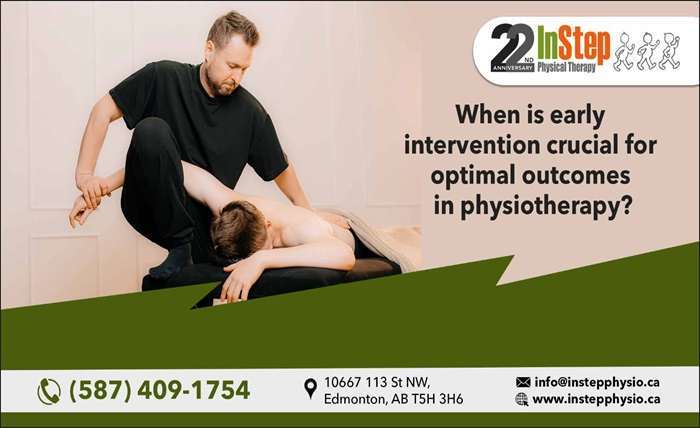 You are currently viewing When is early intervention crucial for optimal outcomes in physiotherapy?