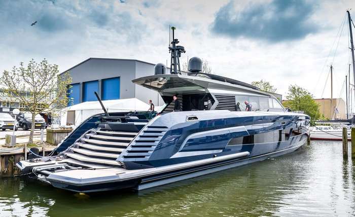 Vanquish 115 superyacht rejects traditional yacht design